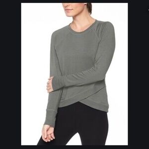 Athleta Criss Cross Sweatshirt